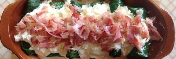 запеченные голубцы из мангольда