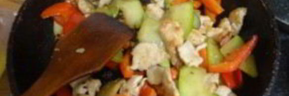 гречневая лапша с курицей