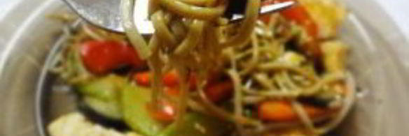 гречневая лапша с курицей