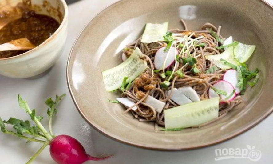 Рецепт гречневой лапши