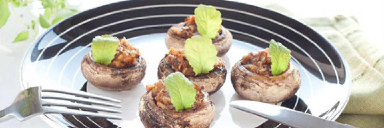 Фаршированные грибы