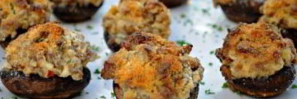 фаршированные шампиньоны