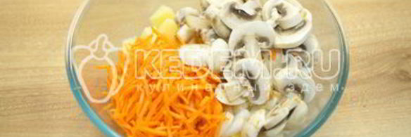 горшочки с грибами в духовке