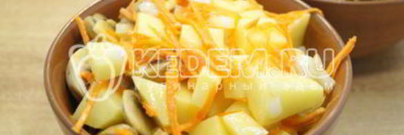 горшочки с грибами в духовке