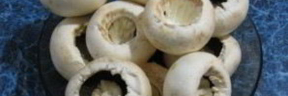 грибы, фаршированные фаршем