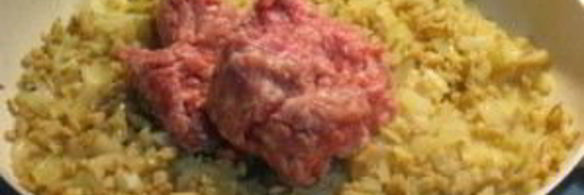 грибы, фаршированные фаршем