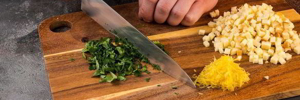 грибы, фаршированные перловкой