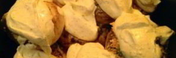 грибы, фаршированные ветчиной и сыром