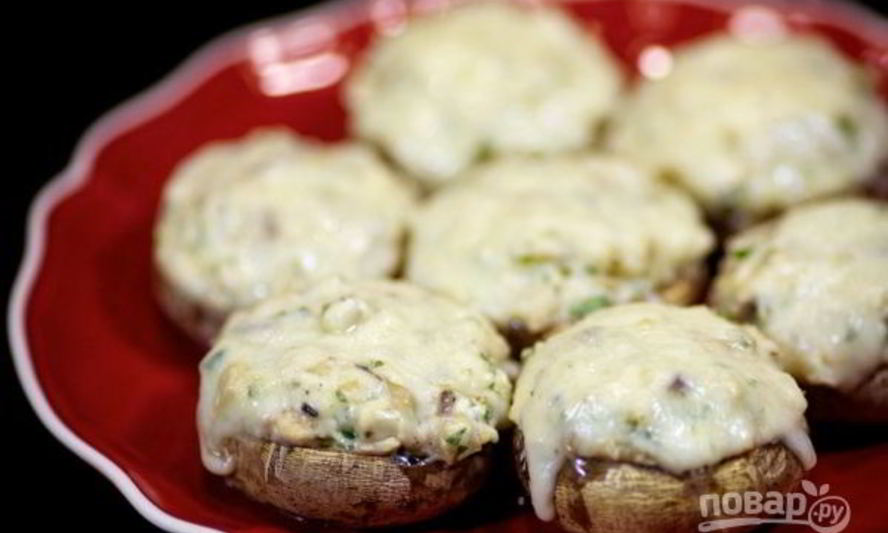 Рецепт грибов фаршированных