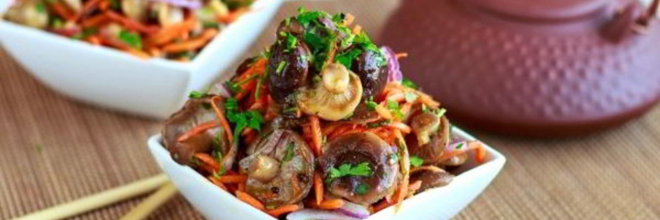 Грибы по-корейски