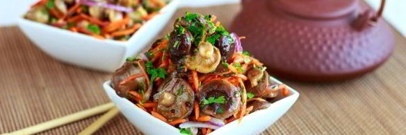 грибы по-корейски