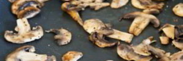 грибы под сливочным соусом