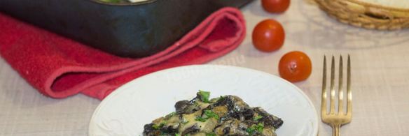 грибы в сметане в духовке запеченные с сыром