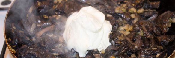 грибы в сметане в духовке запеченные с сыром