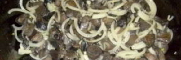 грибы в сметанном соусе