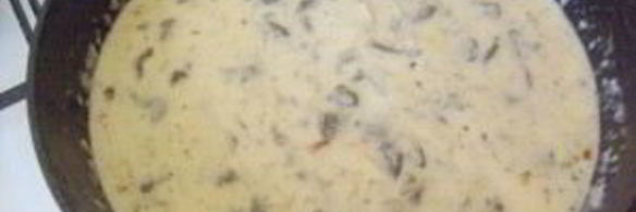 грибы в сметанном соусе