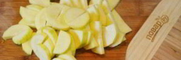 лисички с кабачками жареные