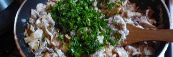 лисички в духовке