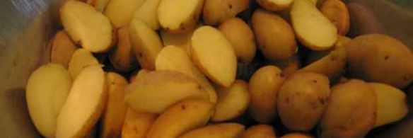 лисички жареные с картофелем