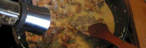 лисички жареные с картофелем