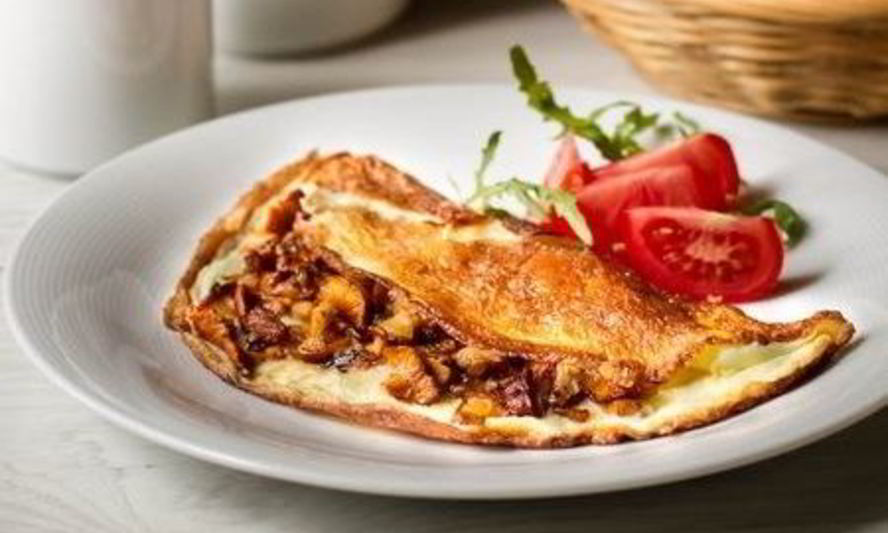 Рецепт лисички, жареные с яйцом