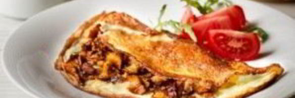 лисички, жареные с яйцом