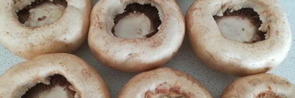 шампиньоны, фаршированные кускусом