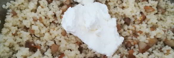 шампиньоны, фаршированные кускусом