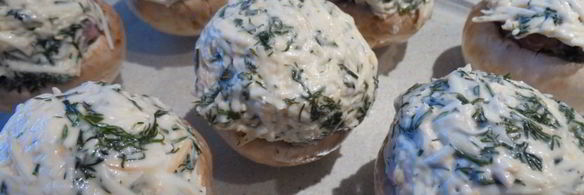 шампиньоны фаршированные