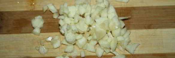 шампиньоны с чесночным ароматом на мангале