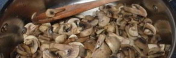 шампиньоны в вине