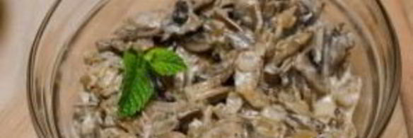 шампиньоны в вине