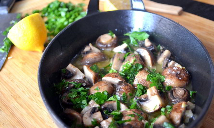 Рецепт шампиньонов, запеченных в духовке