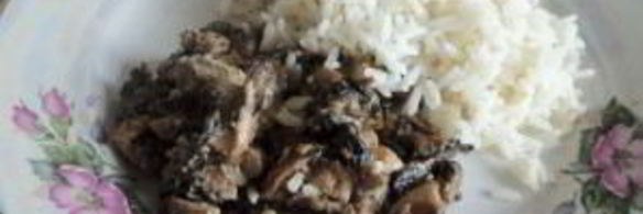 шампиньоны жареные со сметаной