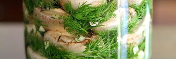 соленые шампиньоны