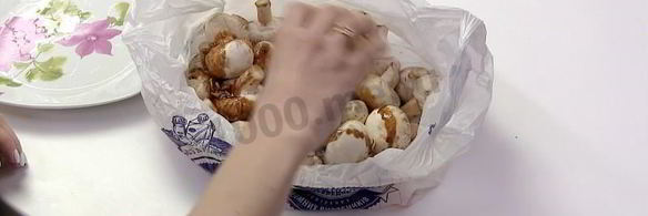 запеченные грибы за 15 мин