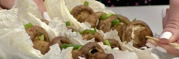 запеченные грибы за 15 мин