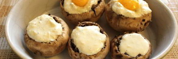 запеченные шампиньоны