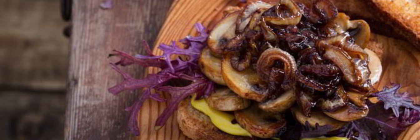 Жареные белые грибы