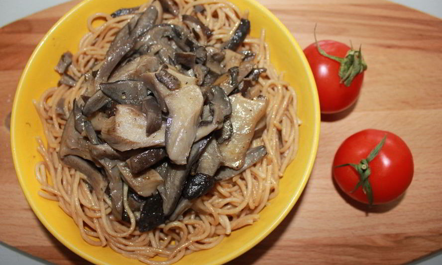 Рецепт жареных вешенок