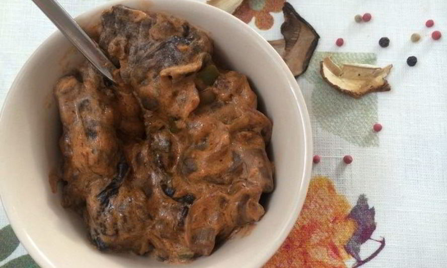 Рецепт грибного гуляша