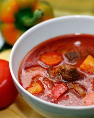 Гуляш из говядины