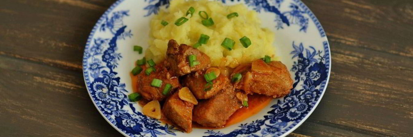 Гуляш из свинины