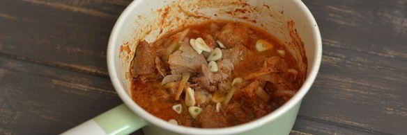 гуляш из свинины