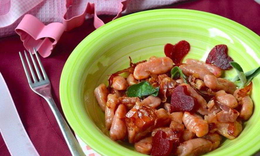 Рецепт итальянских ньокков со свеклой