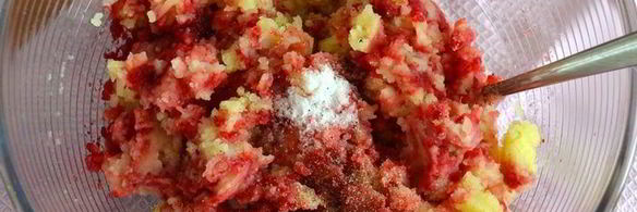 итальянские ньокки со свеклой