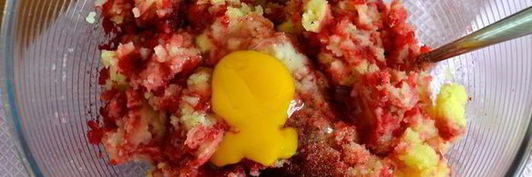 итальянские ньокки со свеклой