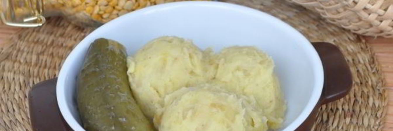 Картофельно-гороховое пюре
