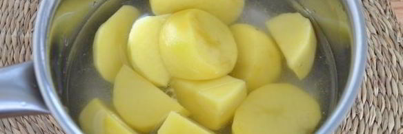 картофельно-гороховое пюре