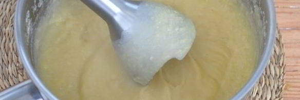 картофельно-гороховое пюре